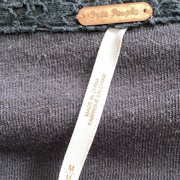 Free People Black Short Zippered Jacket - Picture 5 of 5